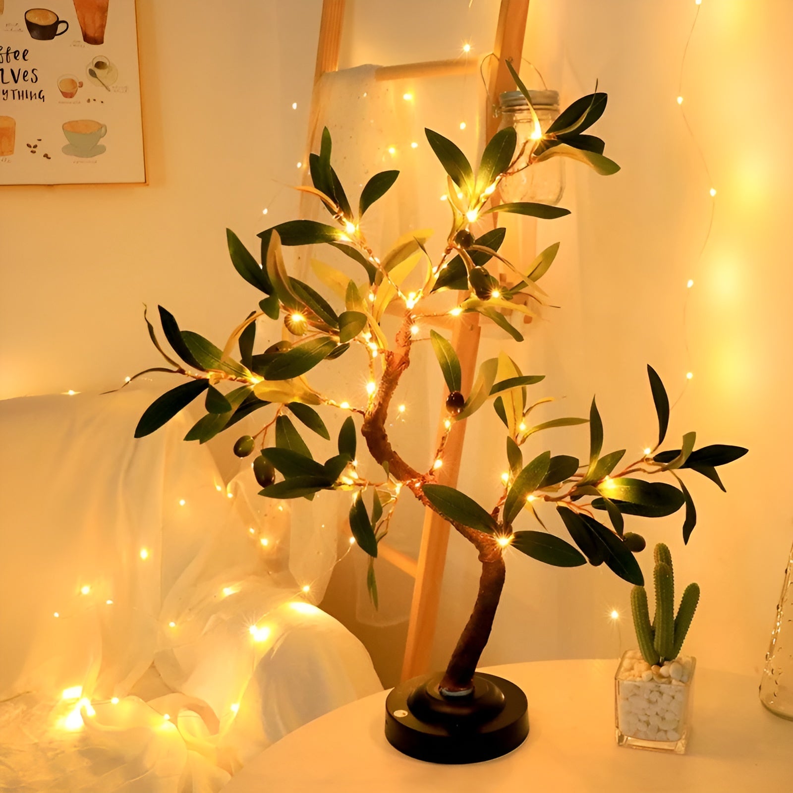 LED Tafellamp - SparkleTree - Decoratieve Boom - Modern Ontwerp