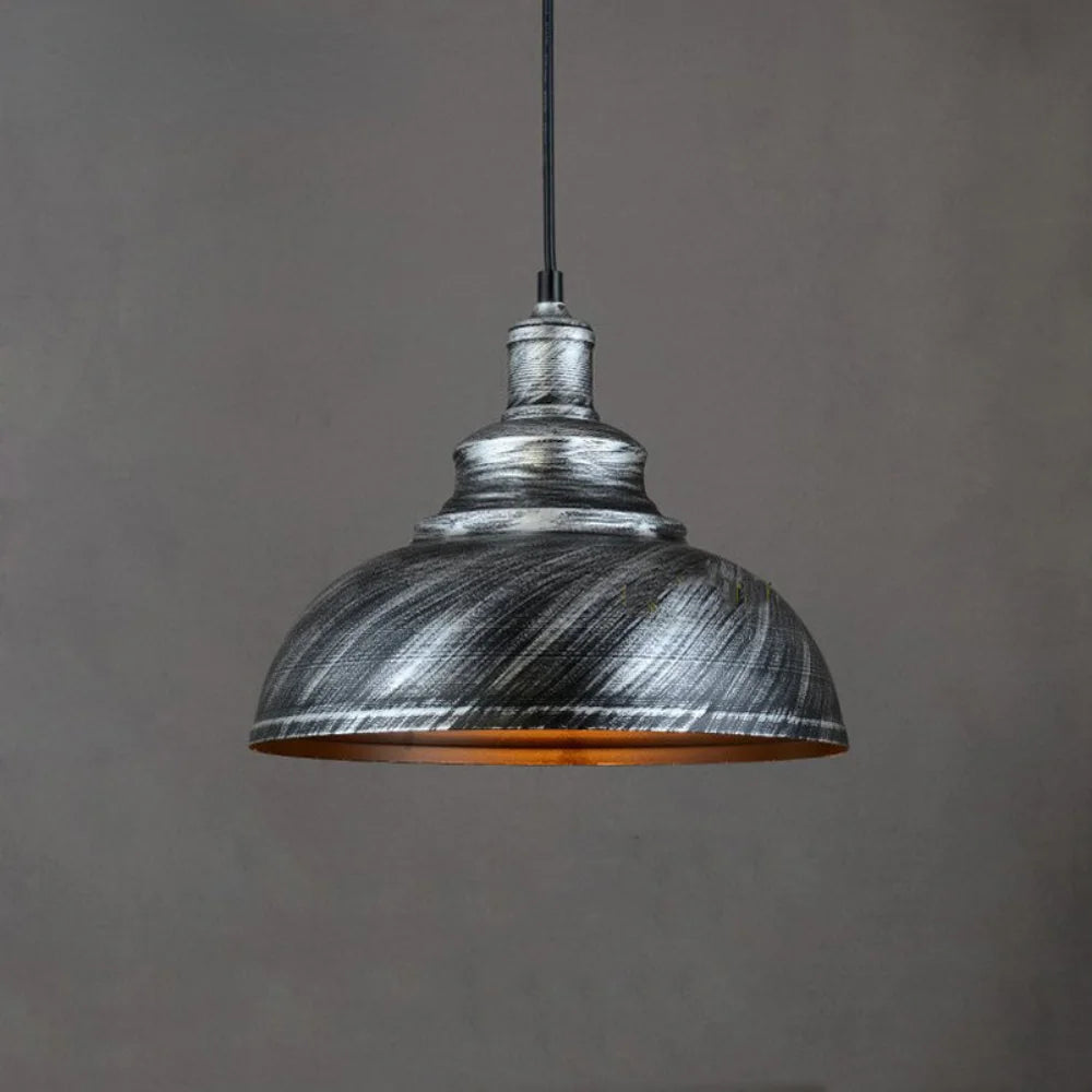 Industriële aluminium hanglamp | De koepelvormige lamp die je inrichting afmaakt!