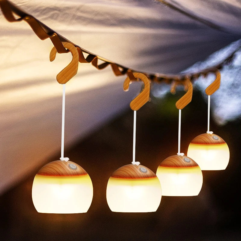 Campinglantaarn - RetroLight - USB Oplaadbaar - Compact & Betrouwbaar