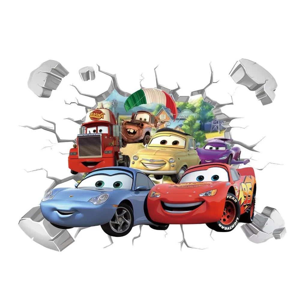 Disney Cars Muursticker | Geweldig voor in de kinderkamer!