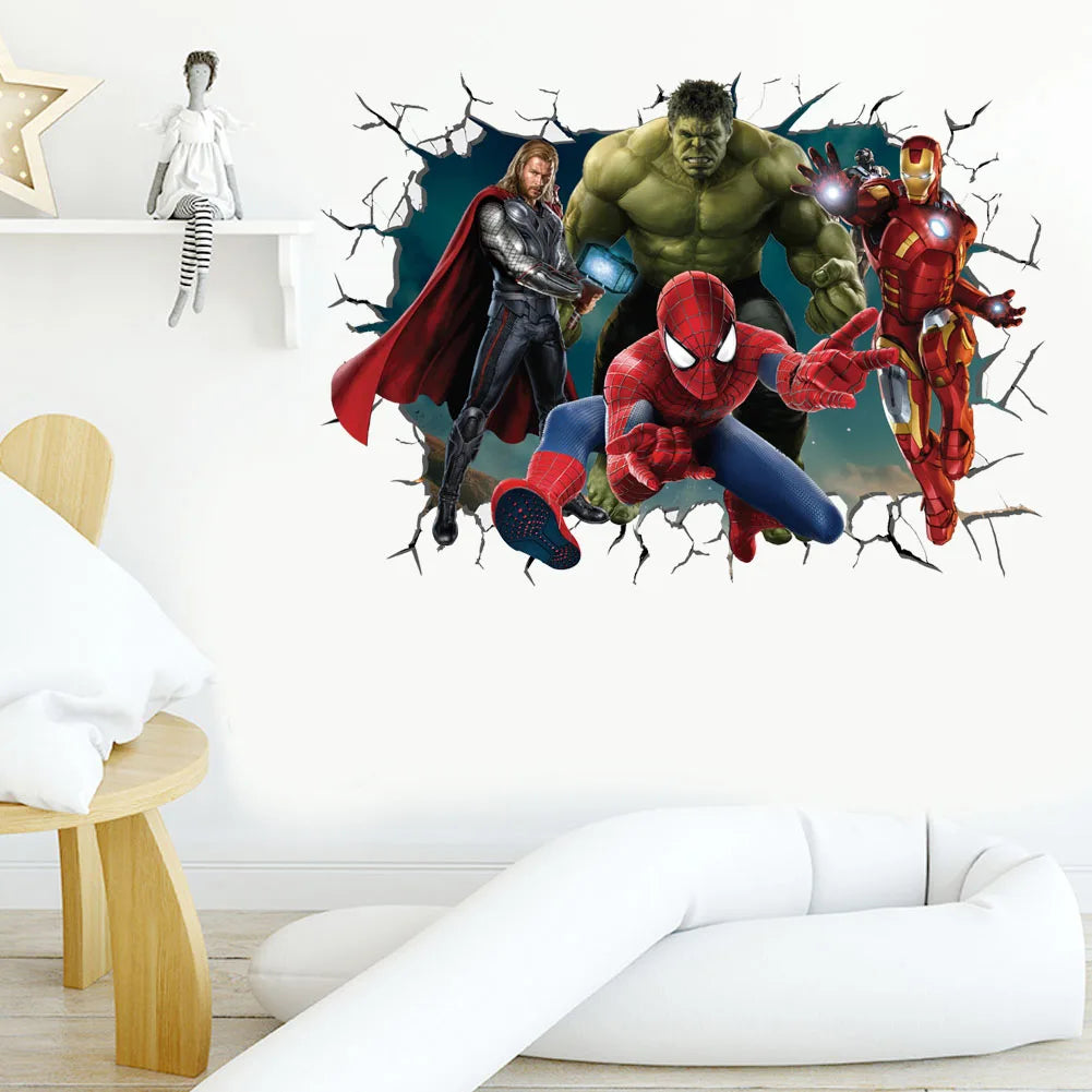 Marvel Avengers Muursticker | Maak de kinderkamer compleet!