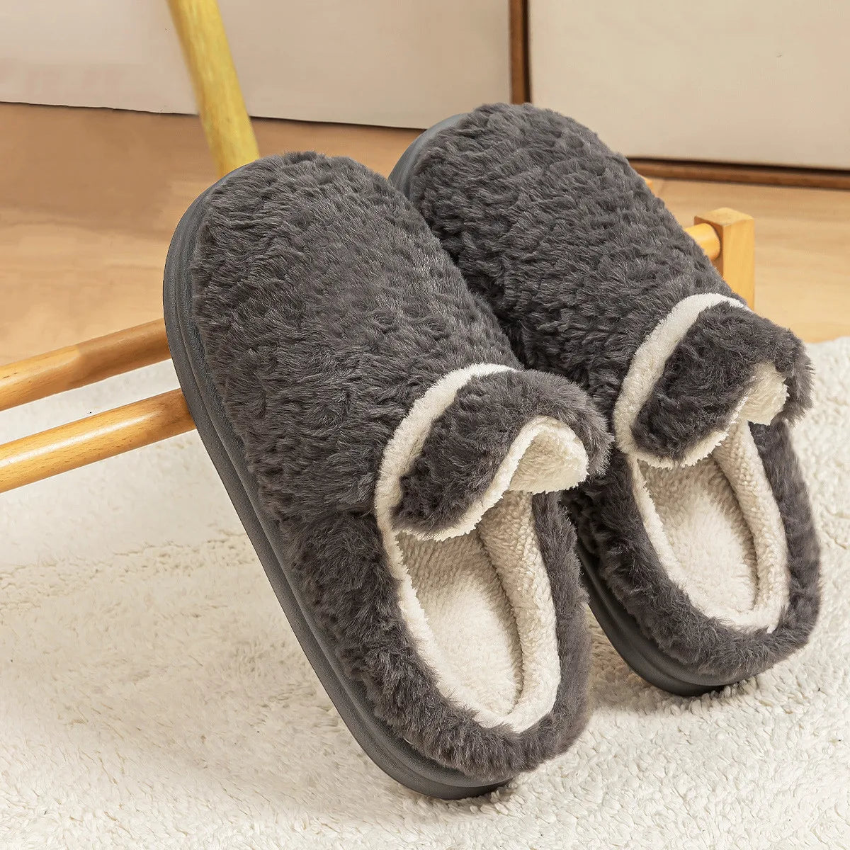 Winter Sloffen - CozySteps - Antislip - Warm & Comfortabel