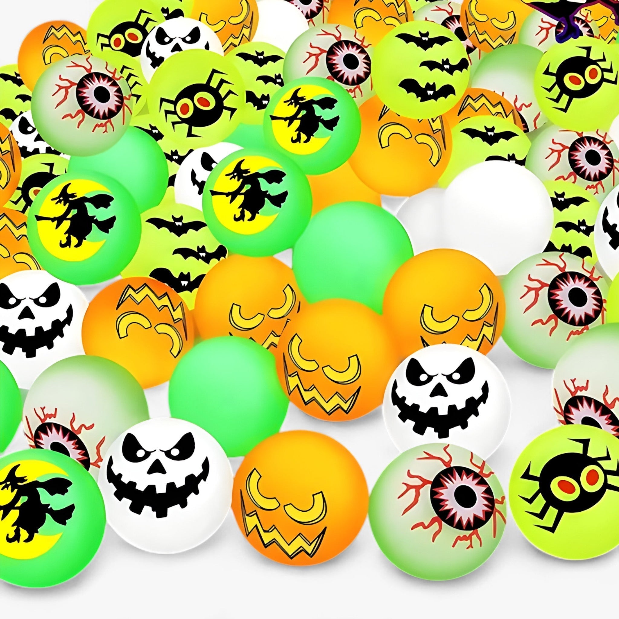 Glow in the Dark Stuiterballen - PhantomBounce - Griezelig Halloween Plezier