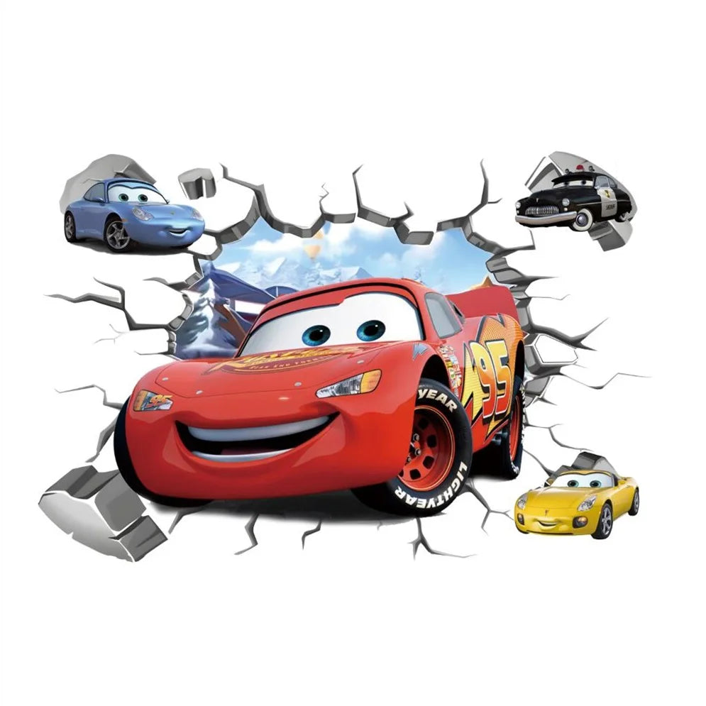 Disney Cars Muursticker | Geweldig voor in de kinderkamer!