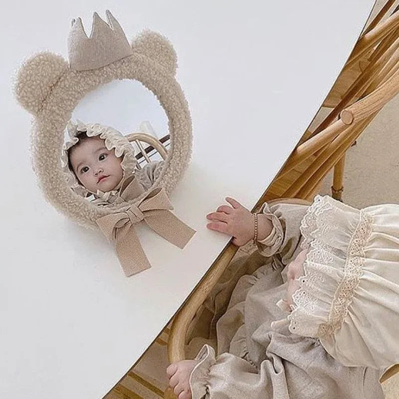 Beren Spiegel - BearMirror - Kinder Ontwerp - Leuk voor babykamer - 26cm