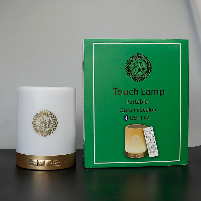 Koran Spreker - TouchLamp - Draagbare LED - Persoonlijk Islamitisch Cadeau