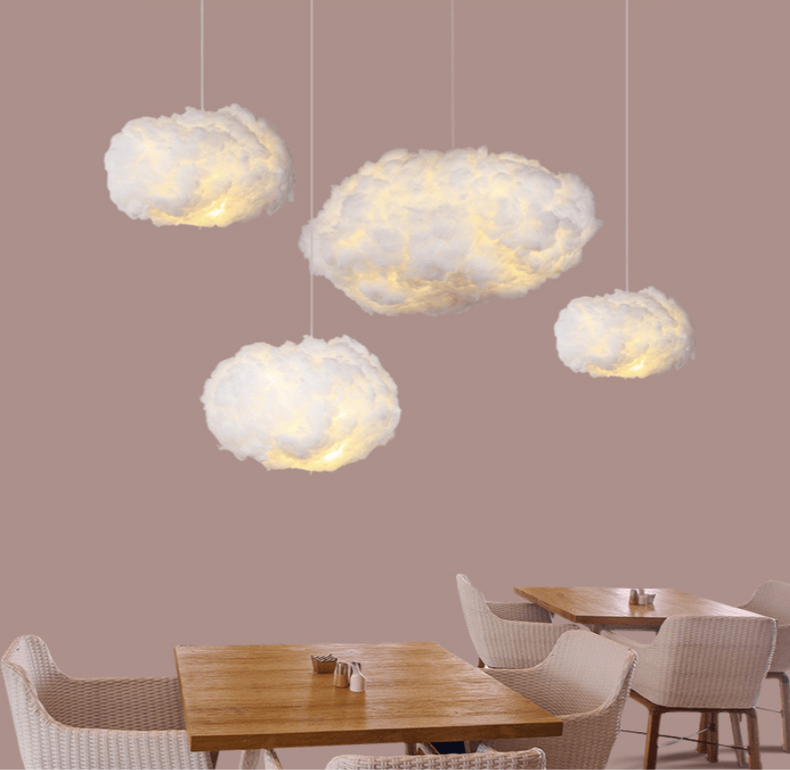 Wolkenlamp - Nimbus - Dromerige Verlichting - Sfeerdecoratie