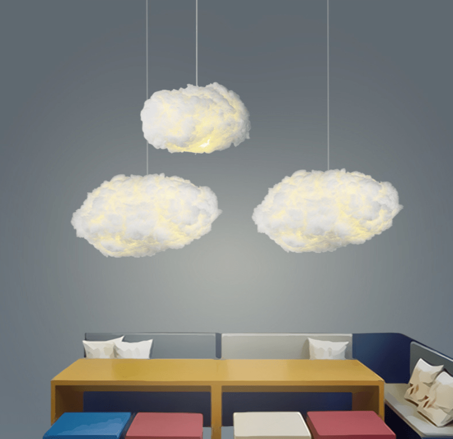 Wolkenlamp - Nimbus - Dromerige Verlichting - Sfeerdecoratie