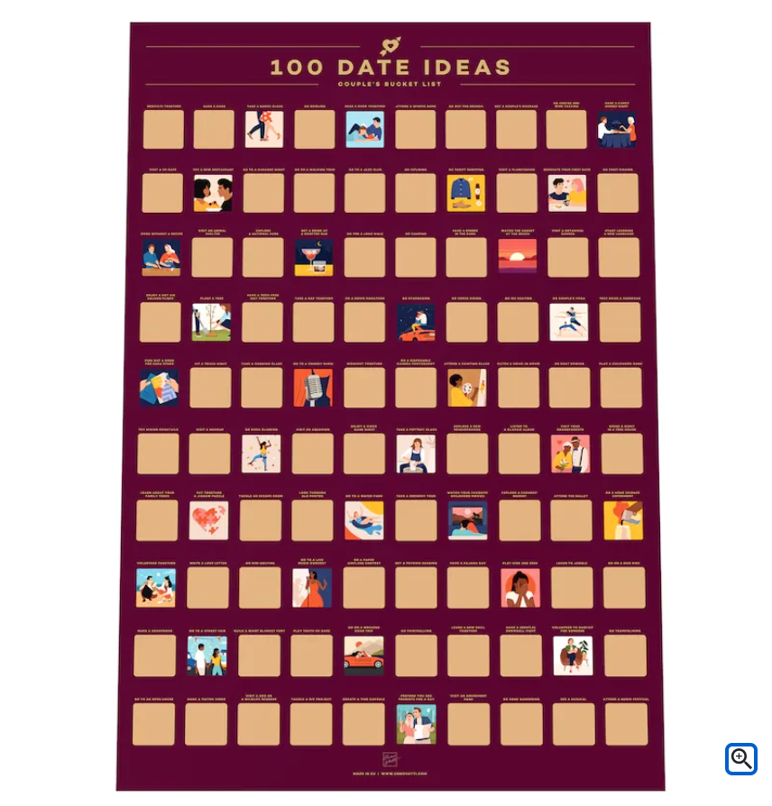 Date Kalender - DateMate - 100 Leuke Dates - Koppelplanner