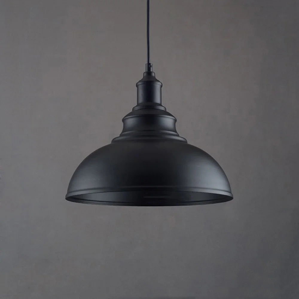 Industriële aluminium hanglamp | De koepelvormige lamp die je inrichting afmaakt!