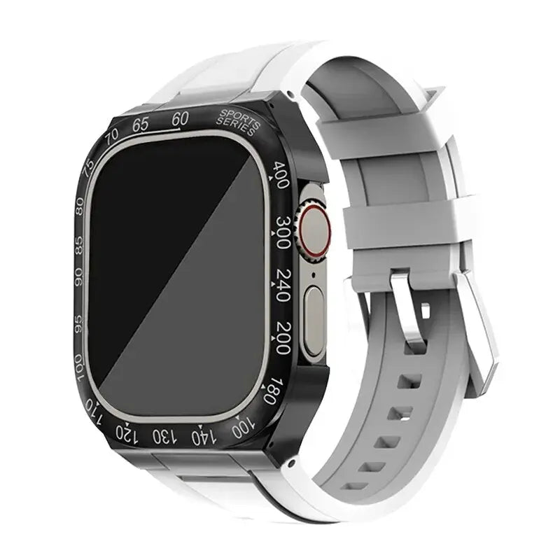 Apple Watch Hoes - SteelGuard - Roestvrij Staal - 360° Militaire Bescherming