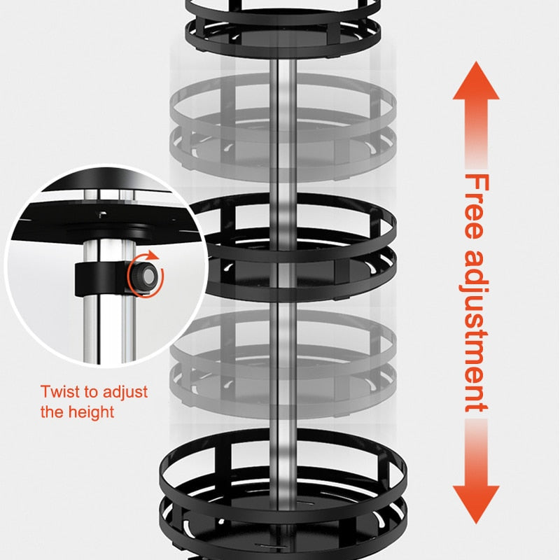 Opbergrek - RotateRack - 360° Draaibaar - Multifunctionele Organizer