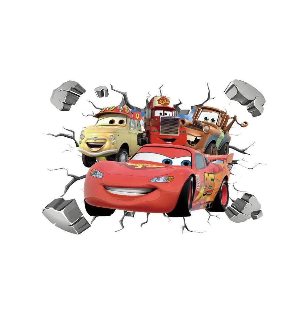 Disney Cars Muursticker | Geweldig voor in de kinderkamer!