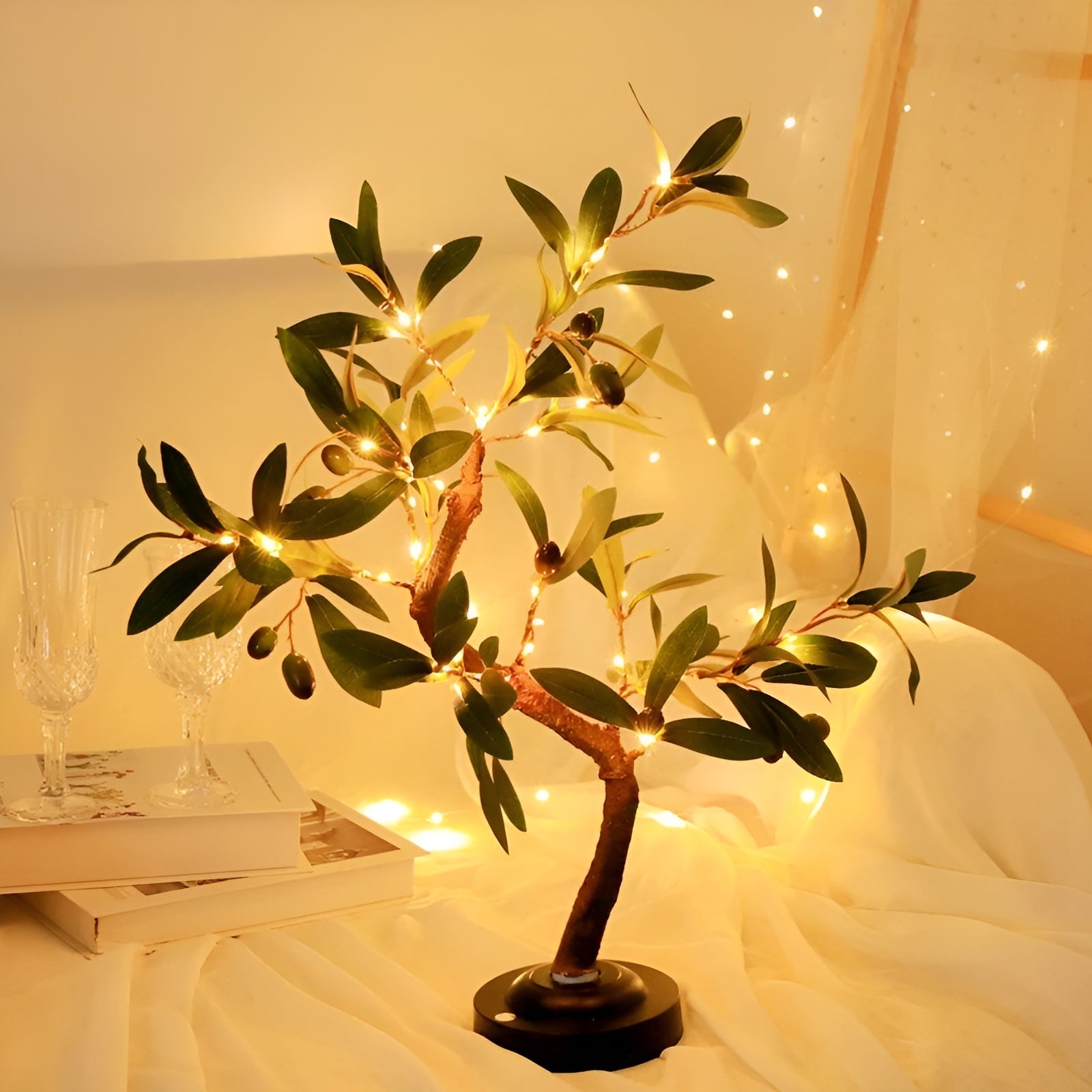 LED Tafellamp - SparkleTree - Decoratieve Boom - Modern Ontwerp