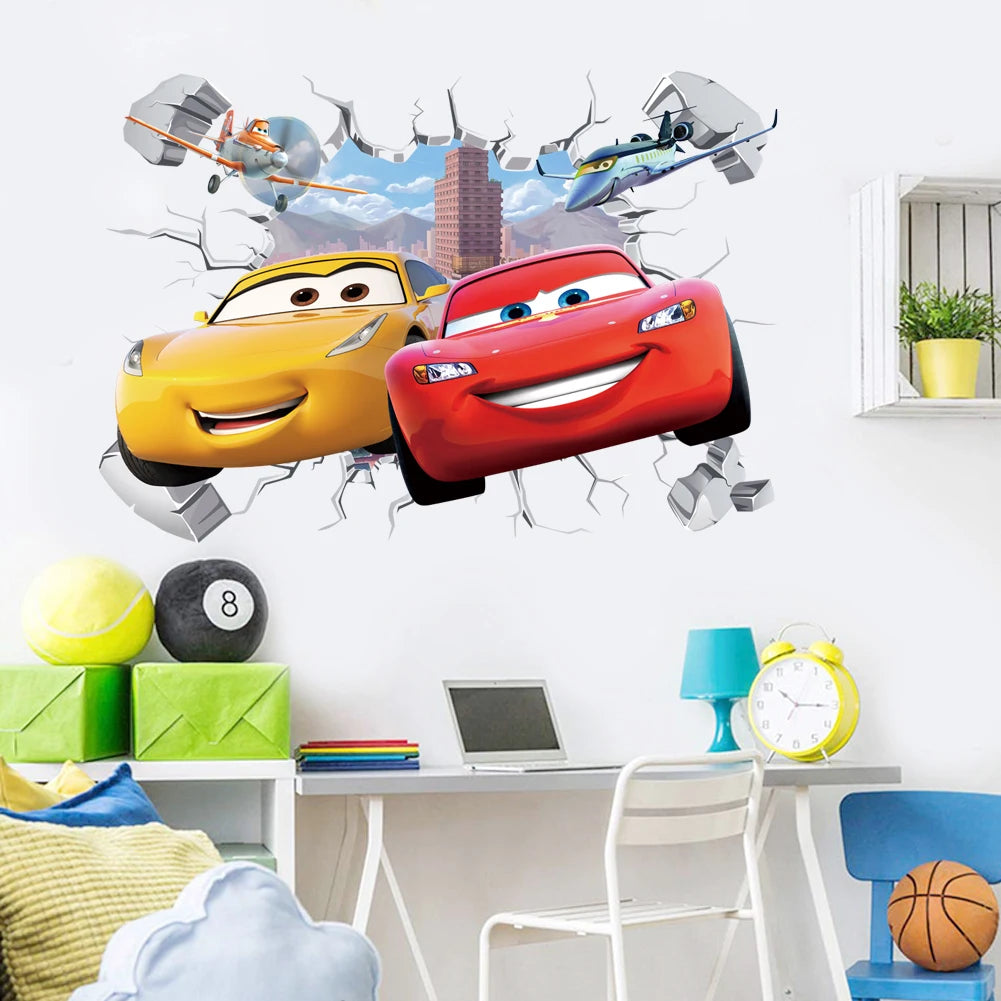 Disney Cars Muursticker | Geweldig voor in de kinderkamer!