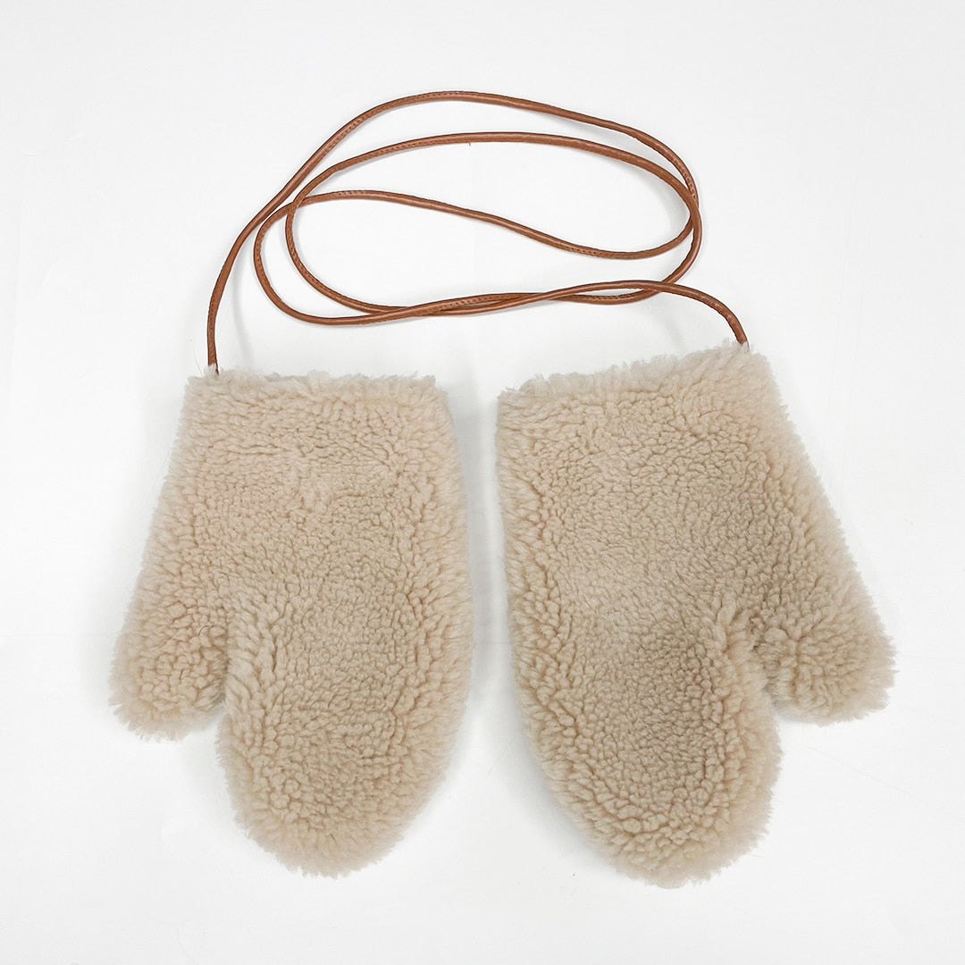 Dames Handschoenen - Zephyras - Teddybear Ontwerp - Dik & Warm