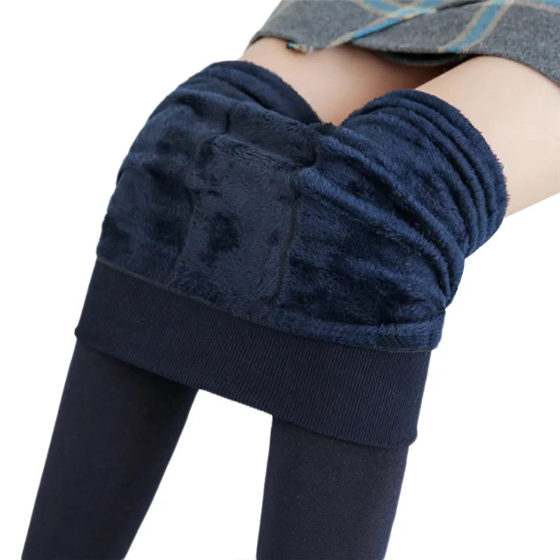 Fleece Gevoerde Winter Leggings - Dripdeal - Warmte, Stijl & Comfort