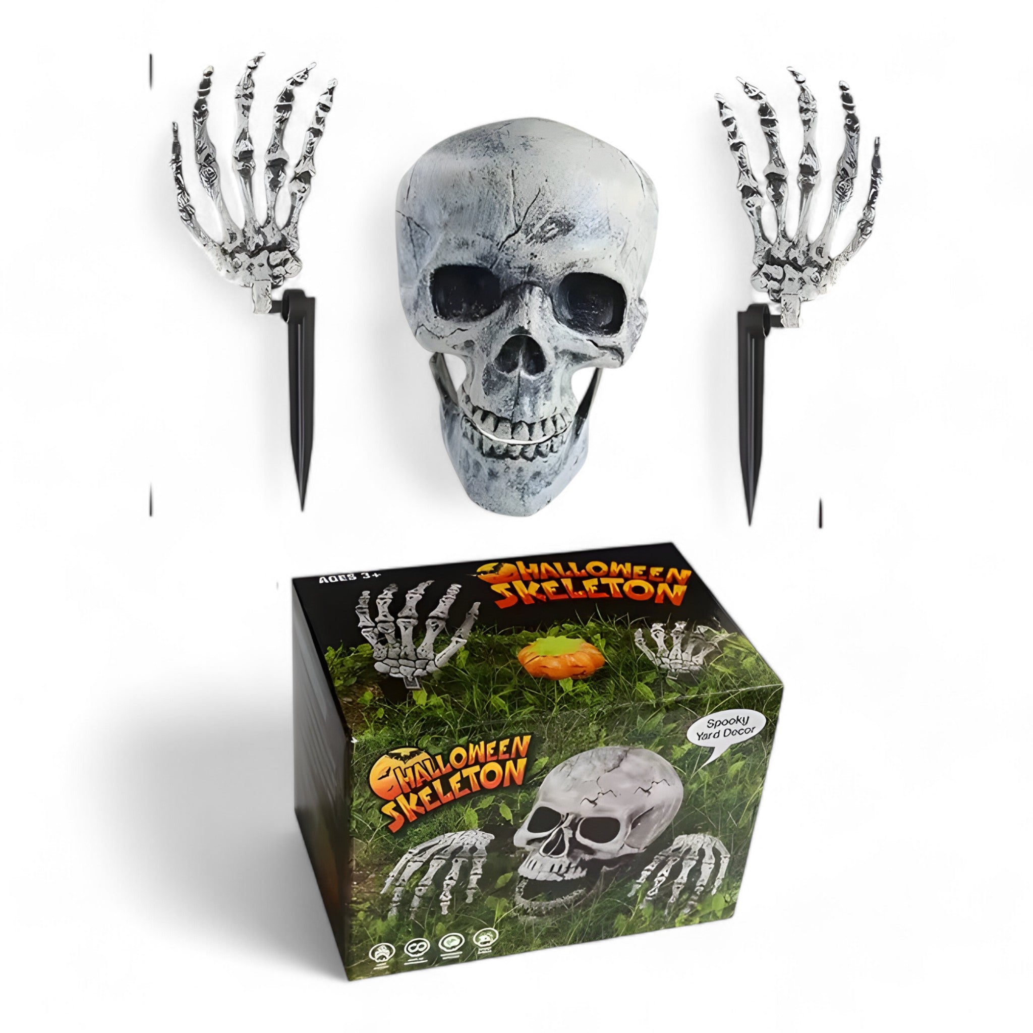 Skeletornamenten - Halloween - Phantom - Halloweendecoratie - Plastisch Skelet