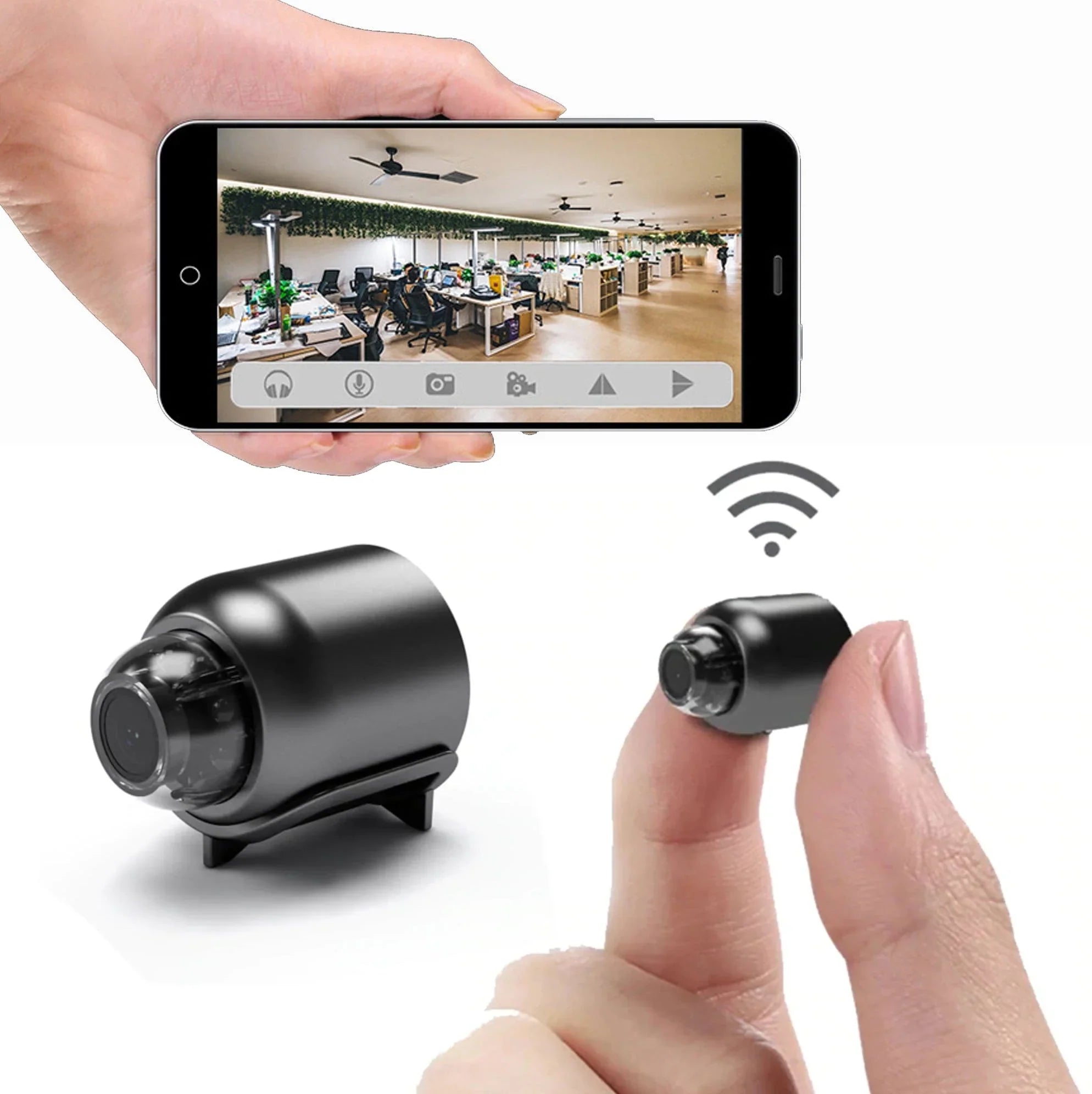 WiFi Camera - Invisicam - Verbeterd Nachtzicht - HD & Discreet Opnemen