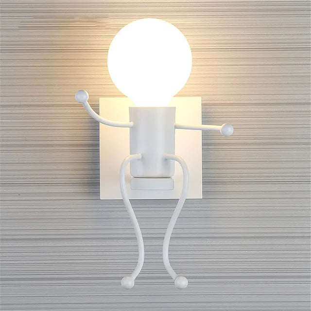 Wandlamp - RoboGlow - Speels Robotontwerp - Stimuleert Verbeelding