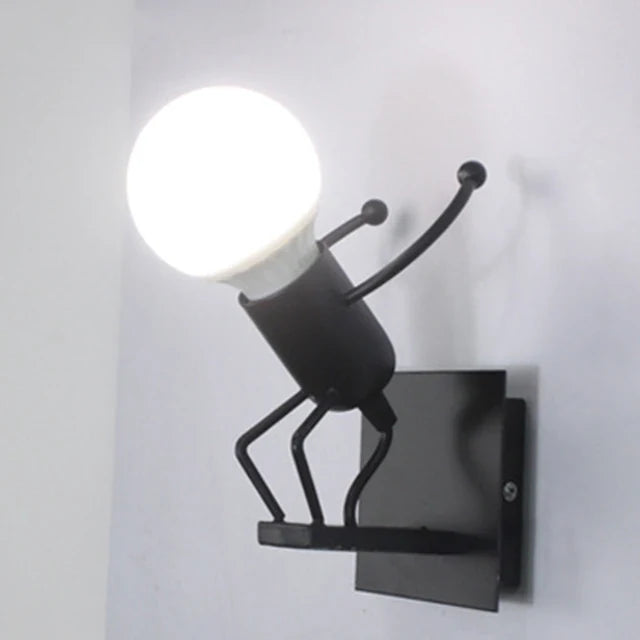 Wandlamp - RoboGlow - Speels Robotontwerp - Stimuleert Verbeelding