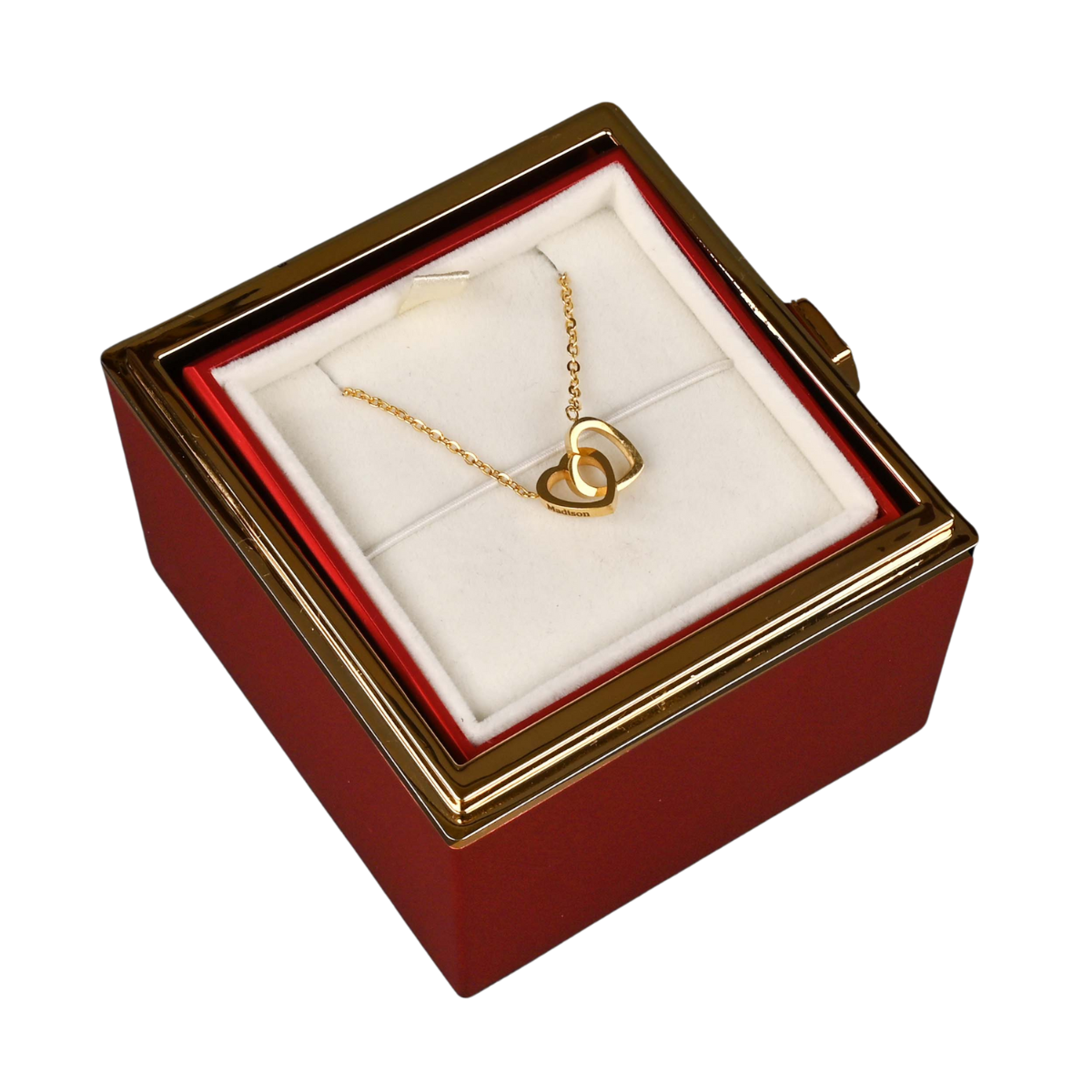 Ketting - LoveLock - Eeuwige Rozen Doos - Symbool van Eeuwige Liefde