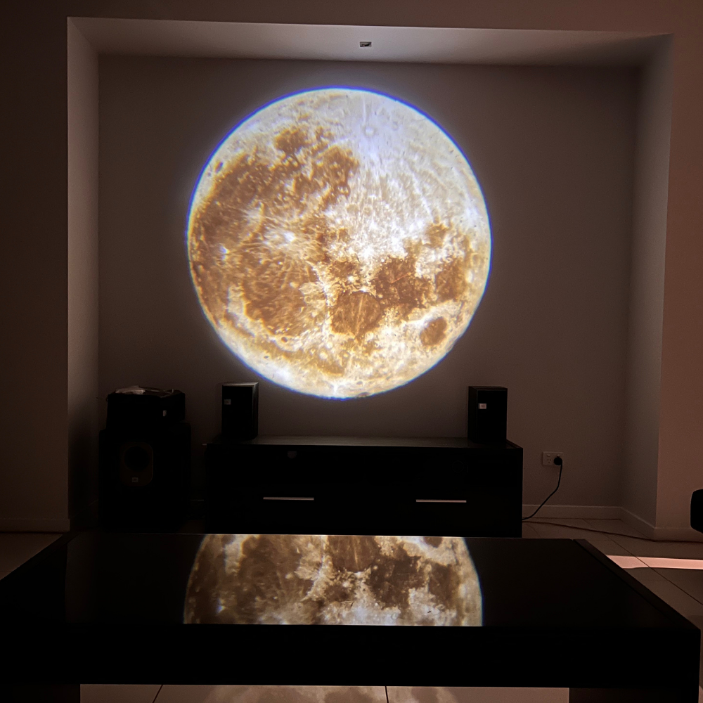 Maan Projector Lamp - Lunara - 3D Zwevend - Romantisch Nachtlicht