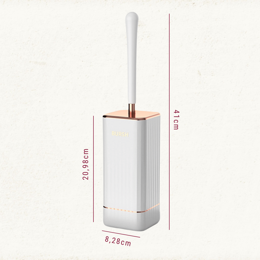 Toiletborstel - Flexi - Wandmontage - Sneldrogend