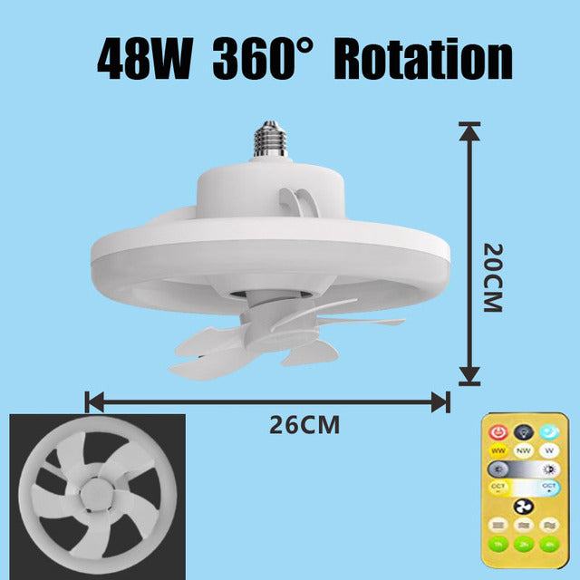 Plafondventilator met licht - FanLite - Multifunctioneel - Moeiteloze Luxe