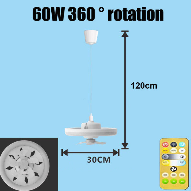 Plafondventilator met licht - FanLite - Multifunctioneel - Moeiteloze Luxe