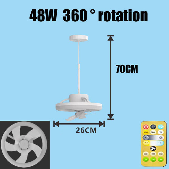 Plafondventilator met licht - FanLite - Multifunctioneel - Moeiteloze Luxe