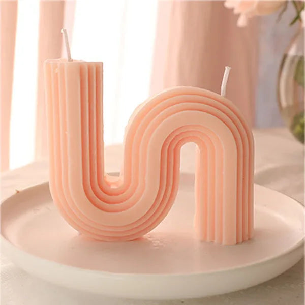 U-Candle | U-vormige geurkaarsen