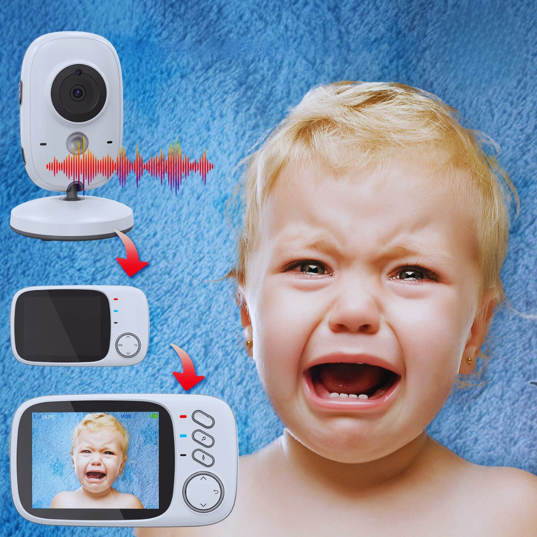 Babyfoon - HDWireless - Hoge Resolutie - Duidelijke Video Surveillance