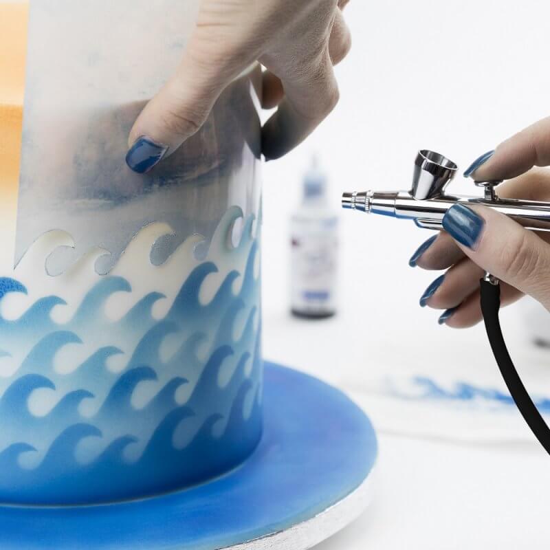 Airbrush Set - CakeMaster - Precieze Decoratie - Perfect voor Taarten & Gebak