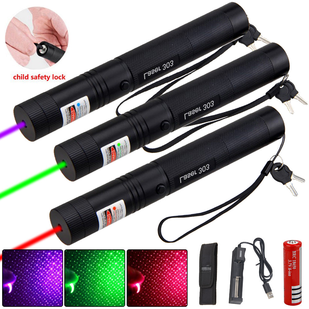 Laserpointer - PowerPointer - Hoge Kracht & Oplaadbaar - Lange Bereik