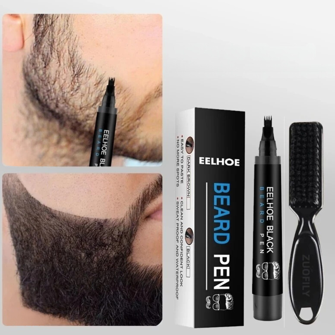 Baardvuller Pen Set - Beardify - Natuurlijke Look - Eenvoudige Aanbreng