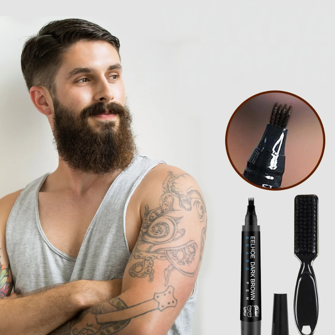 Baardvuller Pen Set - Beardify - Natuurlijke Look - Eenvoudige Aanbreng