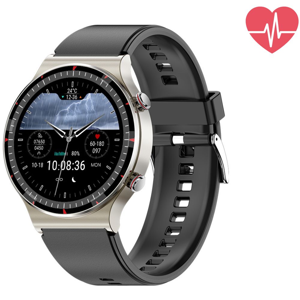 Smartwatch - PulsePro - Gezondheidsmonitor - Volledig Touchscreen