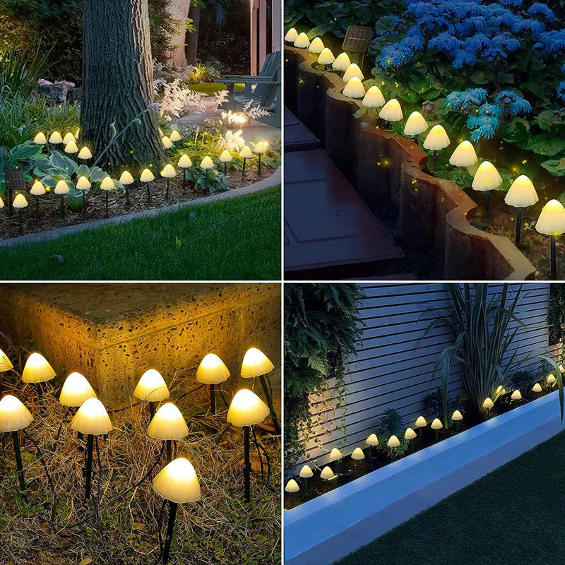 Tuinverlichting - SolarMushroom - Magisch LED Ontwerp - Gezellige Sfeer