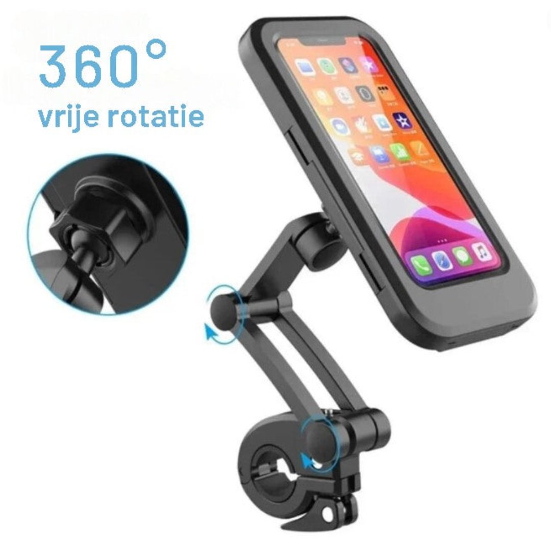 Fiets Telefoonhouder - SecureRide - Waterdicht - Voor Fiets & Motor