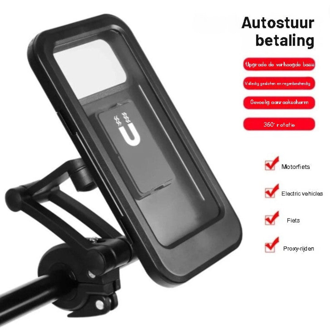 Fiets Telefoonhouder - SecureRide - Waterdicht - Voor Fiets & Motor