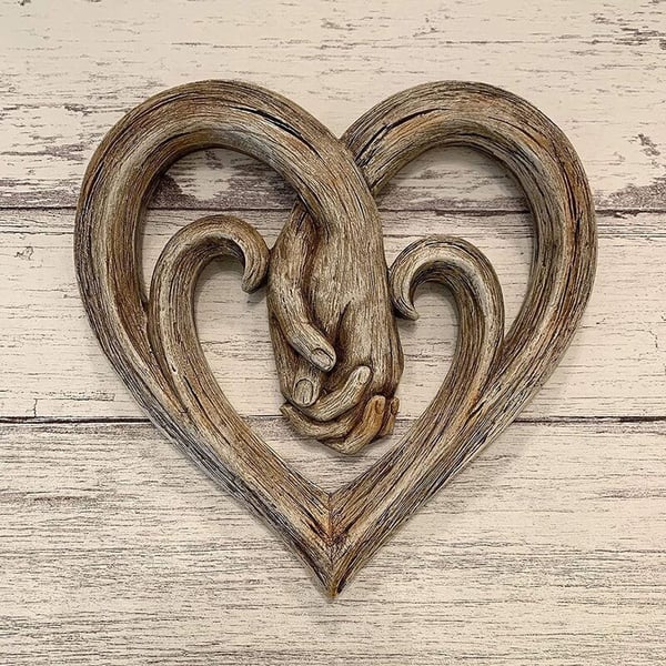 Liefde Decoratie - HeartWood - Houten & Rustiek - Perfect voor Woondecoratie