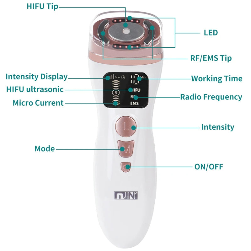 RF-apparaat - Skinify - Draagbare Ultrasound - Verstevigt de huid