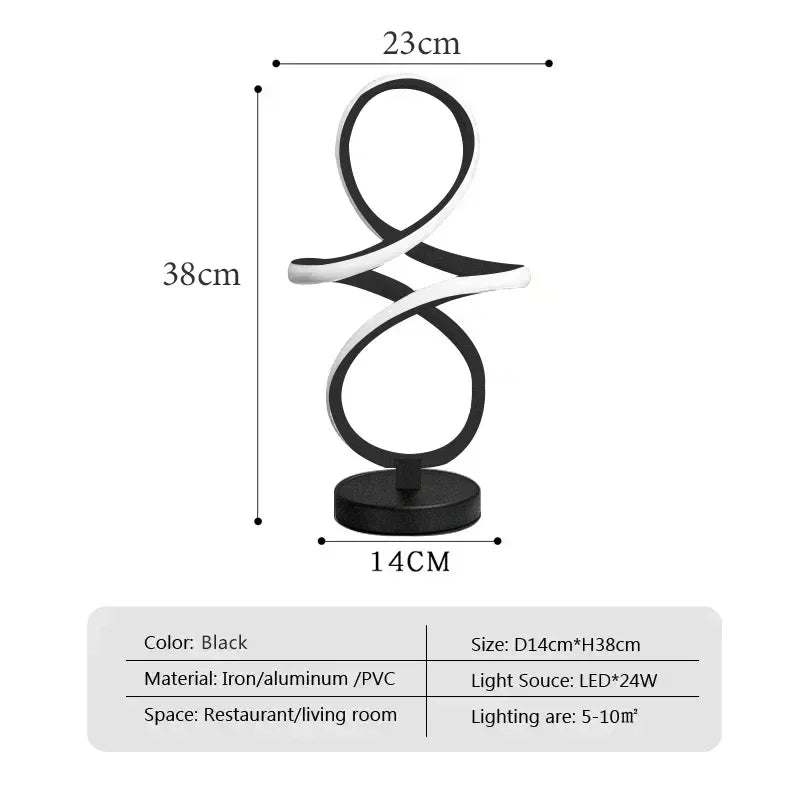 Tafellamp - MinimalGlow - Strak Metaalontwerp - Eenvormige LED Verlichting