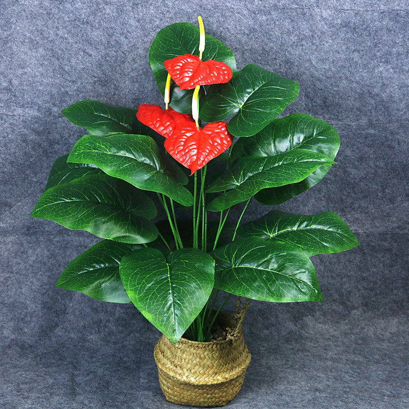 Kunstplanten - TropiBloom - Anthurium Ontwerp - Exotische Tropische Sfeer