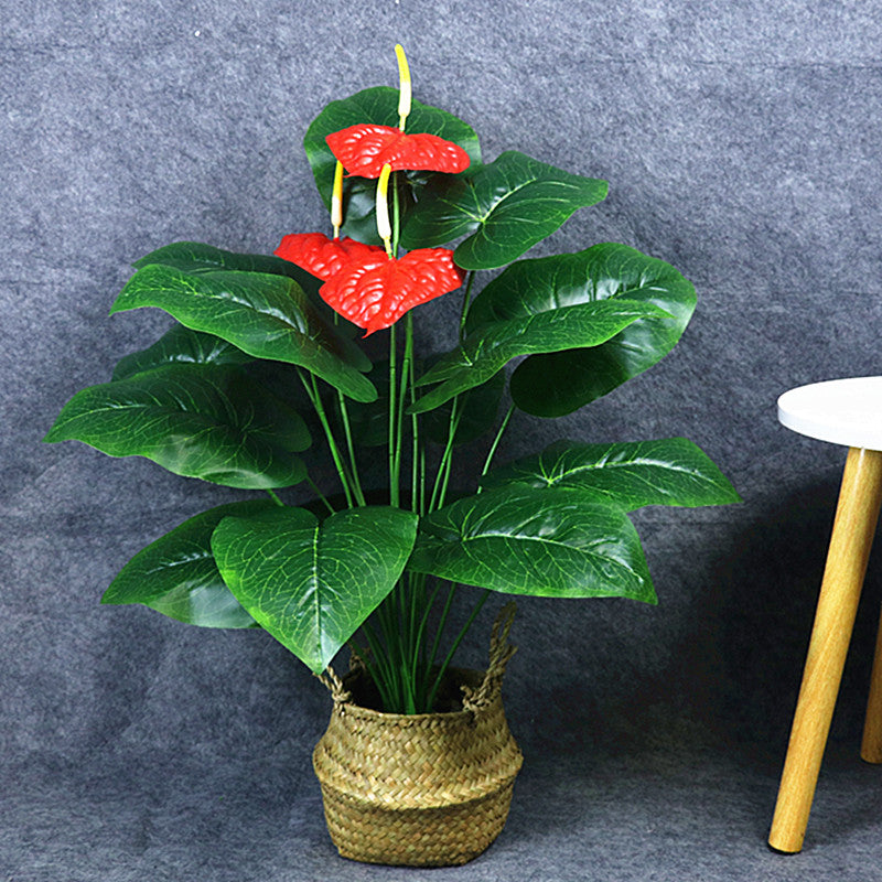 Kunstplanten - TropiBloom - Anthurium Ontwerp - Exotische Tropische Sfeer