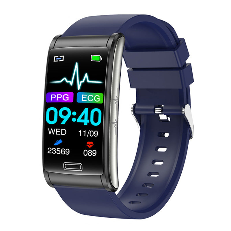 Gezondheids-Smartwatch - GlucoGuard - Niet-Invasieve Bloedglucose - ECG & PPG Monitoring