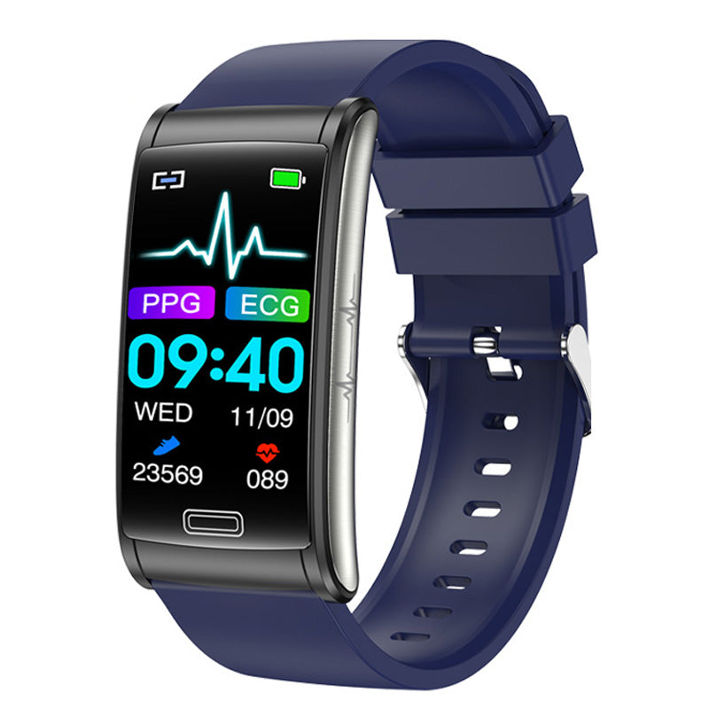 Gezondheids-Smartwatch - GlucoGuard - Niet-Invasieve Bloedglucose - ECG & PPG Monitoring