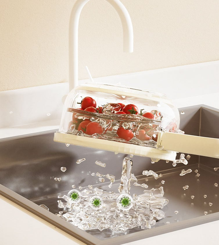 Wasbak - WashDrain - Multifunctioneel - Gemakkelijk Aftappen