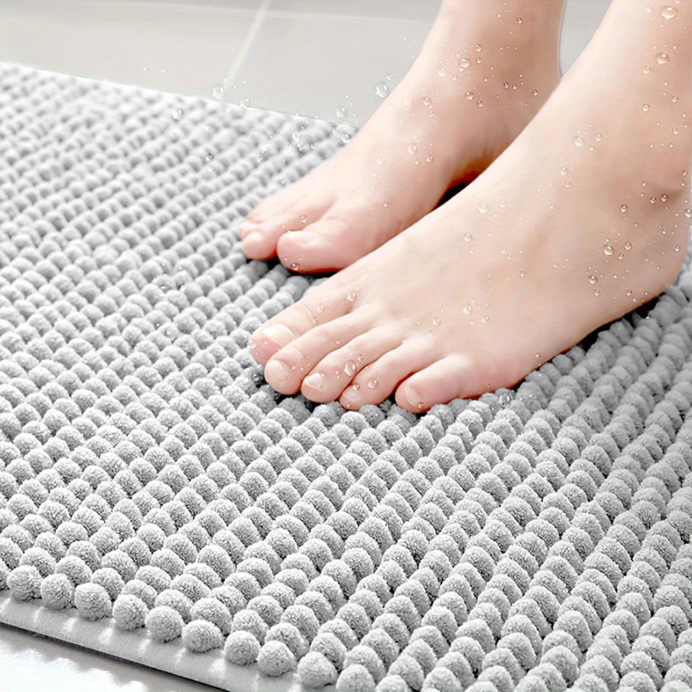 Douchemat - LuxeCorner - L-vormig Pluche Ontwerp - Absorberend & Antislip